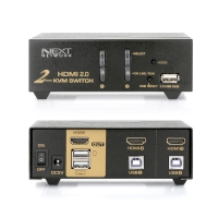 넥스트 NEXT-7002KVM-4K  2:1 USB HDMI KVM스위치