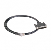 MOXA 목사 CBL-RJ45M25-150 RJ45 to DB25 male serial cable, 150cm length