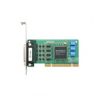 MOXA 목사 CP-114UL-I-DB9M 4-port RS-232/422/485 low-profile Universal PCI serial board with optical isolation, 0 to 55°C operating temperature (includes DB9 male cable)