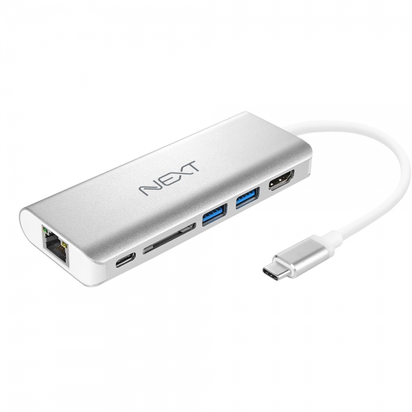 넥스트 NEXT-316TCH-PD USB Type-C to RJ45(1000Mbps) 멀티 컨버터