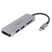 넥스트유 NEXT-317TCH USB Type-C to HDMI 멀티 컨버터, 오디오 미지원