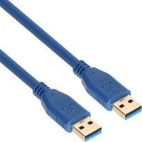 넷메이트 NM-UA305BLZ USB3.0 AM-AM 케이블 0.5m 블루