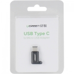 유그린 U-50551 USB2.0 Micro 5핀(F)-CM 젠더 (블랙)