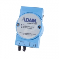 ADVANTECH 어드밴텍 ADAM-6541/ST-AE Ethernet to Multi-mode ST Type Fiber Optic Converter
