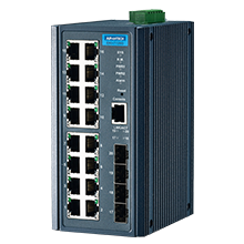 ADVANTECH 어드밴텍 EKI-7720G-4F-AE 16GE+4G SFP Managed Ethernet Switch