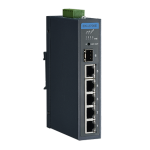 ADVANTECH 어드밴텍 EKI-2706E-1GFPI-AE 4FE PoE+1G+1G SFP Unmanaged Ethernet Switch IEEE802.3af/at 48V~53VDC -40~75℃