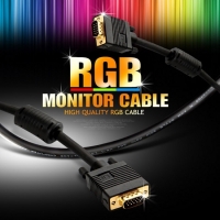 ANYPORT 애니포트 LD-RGB018MF D-SUB(RGB) 모니터 연장 케이블 1.8M