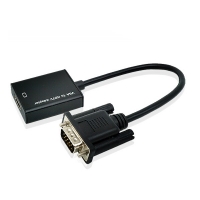 애니포트 AP-VGAHDMI002 VGA(RGB) TO HDMI 컨버터 케이블타입 오디오지원 20cm