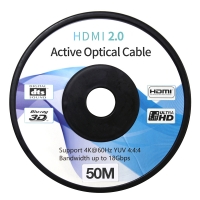 넥스트 NEXT-6550HAOC-DD HDMI2.0 AOC Cable 50M / 커넥터체결타입