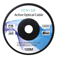 NEXT-6600HAOC-DD HDMI2.0 AOC Cable 100M / 커넥터체결타입