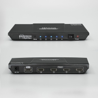 TESmart 티이스마트 HSP0104A1U 4:1 HDMI2.0 분배기 모니터 공유기 동시출력