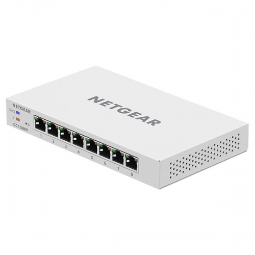 NETGEAR GC108PP 클라우드스위칭허브 8포트 1000Mbps PoE+