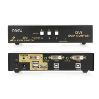 넥스트 NEXT-7302KVM-DVI 1:2 USB DVI KVM 스위치