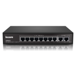 iscore 이즈코어 GP0820 10Port Gigabit PoE Switch[(8PoE + 2Uplink)]