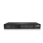 iscore 이즈코어 GP1602F 18Port Gigabit PoE Switch [16PoE + 2SFP(300W)]