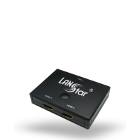 랜스타 LS-HS12N HDMI 수동선택기, 무전원, 버튼형1:2, 양방향지원