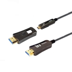 인네트워크 IN-MHAOC2070 배관용 하이브리드 광 HDMI 2.0V 광 망사 케이블 70M