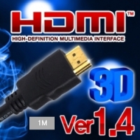 인네트워크 IN-HDMI010E HDMI 1.4V 실속형 케이블 (FullHD 3D) 1M