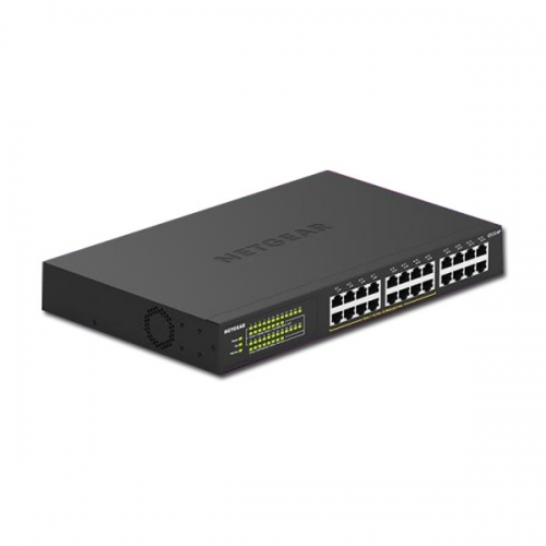 NETGEAR GS324P 24포트 스위칭허브 1000Mbps/PoE+ 랙마운트가능