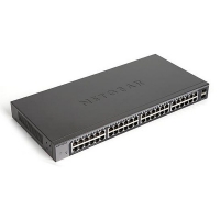 NETGEAR GS750E 48포트 스위칭허브 1000Mbps+2SFP 랙마운트가능