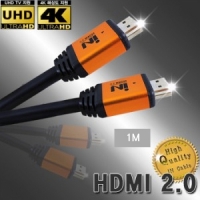 인네트워크 IN-HDMI2G010 HDMI 2.0 고급형 골드메탈 케이블 1M