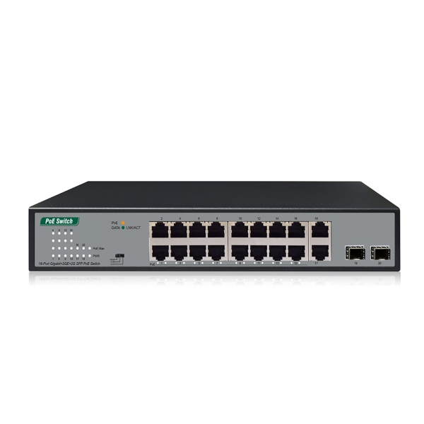 넥스트 NEXT-POE3020SFP 16포트 10/100/1000Mbps POE+ 2TP 2SFP 스위치 허브