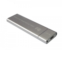 인네트워크 IN-SSDM2A USB 3.1(TYPE C) NVMe M.2 SSD 외장케이스 실버