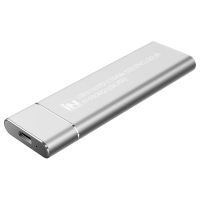 인네트워크 IN-SSDM2A USB 3.1(TYPE C) NVMe M.2 SSD 외장케이스 실버