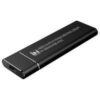 인네트워크 IN-SSDM2A USB 3.1(TYPE C) NVMe M.2 SSD 외장케이스 블랙