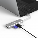 넥스트 NEXT-UH404LAN USB-A to USB3.0+기가비트 랜 허브