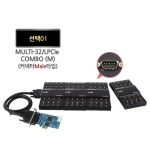 Systembase 시스템베이스 Multi-32/LPCIe COMBO(카드1EA+패널4EA) 시리얼카드 PCI Express