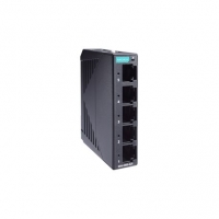 MOXA 목사 EDS-2005-ELP Unmanaged Fast Ethernet switch with 5 10/100BaseT(X) ports, 12/24/48 power input, plastic housing, -10 to 60°C operating temperature