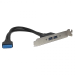 넥스트 NEXT-U30-BR2P USB3.0 5G 2포트 20핀 USB 확장 포트 브라켓