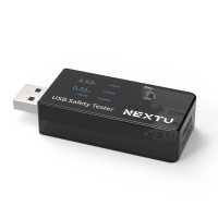 넥스트 NEXT-VA01W USB 전압 전류 테스터기