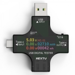 넥스트 NEXT-VA03 5 in 1 USB 전압 전류 테스터기
