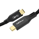 에이치디탑 HT-3C020 USB4 C타입 썬더볼트3 40Gbps 5K영상 케이블 0.5M