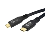 에이치디탑 HT-3C020 USB4 C타입 썬더볼트3 40Gbps 5K영상 케이블 0.5M