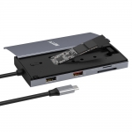 넥스트 NEXT-M2292H2-MULTI  USB C타입 M.2(NVMe/SATA) USB 멀티 허브