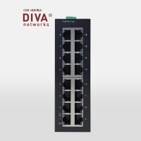 디바네트웍스 DIVA-IS0516K 기가비트 16포트 산업용 스위치
