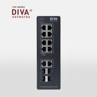 디바네트웍스 DIVA-IS1714P240C 산업용 2.5G 기가비트 14포트 매니지먼트 POE 이더넷 스위치