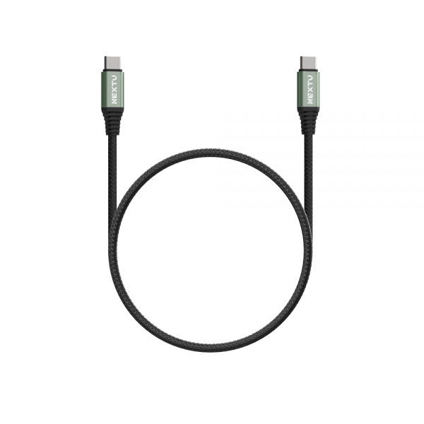 넥스트 NEXT-CCE7031-100W USB-C to C PD 초고속충전 데이터케이블 0.3m