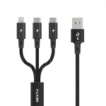 넥스트 NEXT-MLC1751U2 USB-A to 3 in 1 고속충전 데이터 케이블 1.2m