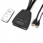 넥스트유 6902KSW 2:1 USB HDMI 케이블일체형 KVM 스위치 1.4m