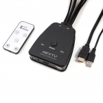 넥스트유 7912KSW 2:1 USB HDMI 2.0 케이블일체형 KVM 스위치 4K60Hz