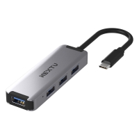 넥스트유 665TC USB-C to USB-A USB3.1 무전원 허브