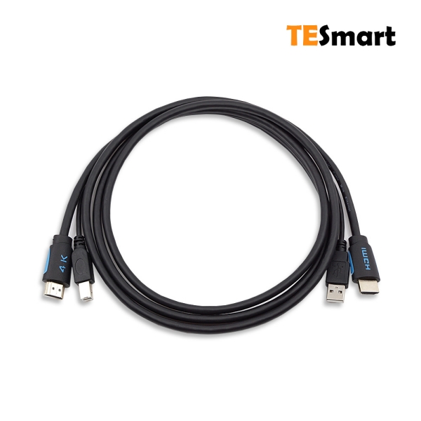TESmart 티이스마트 C1M5HHU001 1.5M KVM 케이블  (HDMI / USB)