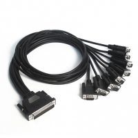 MOXA 목사 CBL-M78M9x8-100 DB78 male to 8 x DB9 male serial cable, 1 m