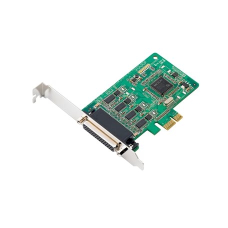 MOXA 목사 CP-114EL-I-DB25M 4-port RS-232/422/485 low-profile PCI Express x1 serial board with optical isolation (includes DB25 male cable)
