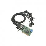 MOXA 목사 CP-118U-T 8-port RS-232/422/485 Universal PCI serial board, -40 to 85°C operating temperature