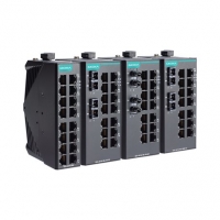MOXA 목사EDS-EDS-2016-ML-Unmanaged Ethernet switch with 16 10/100BaseT(X) ports, dual 12/24/48 power inputs, -10 to 60°C operating temperature